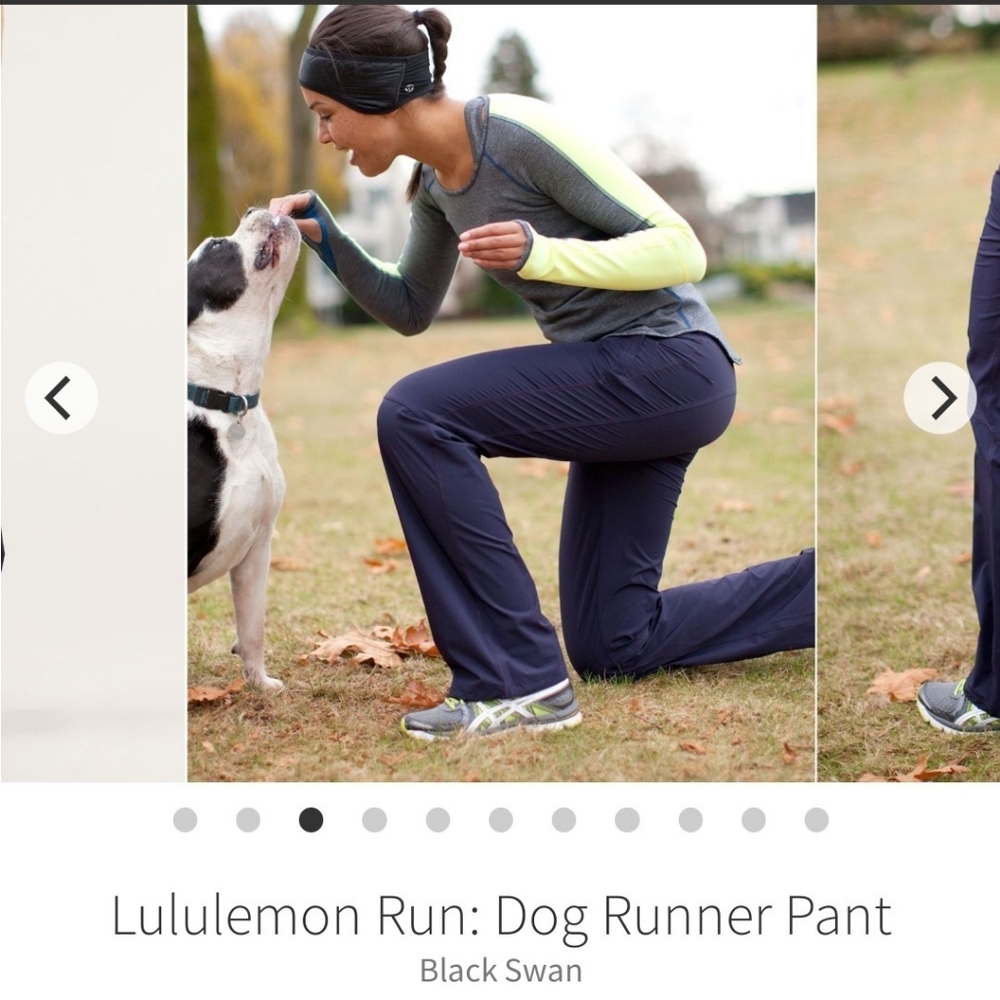 Lululemon dog runner pants size 2